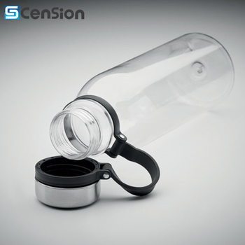 Спортна чаша RPET, цилиндрична, екологична, печат на лого, персонализиране