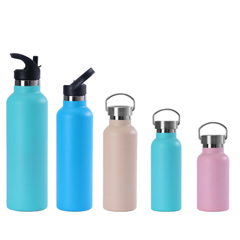 Sporta pudeles vāciņš ar salmiņu un rokturi — Hongzhi, plastmasa, izturīgs pret noplūdēm, Hz-246, pielāgošana pieejama