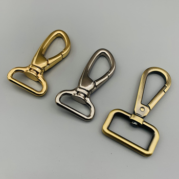 Kuka kopča za kožne torbe s remenom — Broken Copper XBB030, cinkova legura, ručno izrađeno