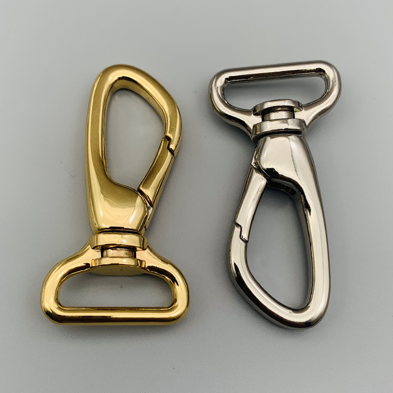 Kuka kopča za kožne torbe s remenom — Broken Copper XBB030, cinkova legura, ručno izrađeno