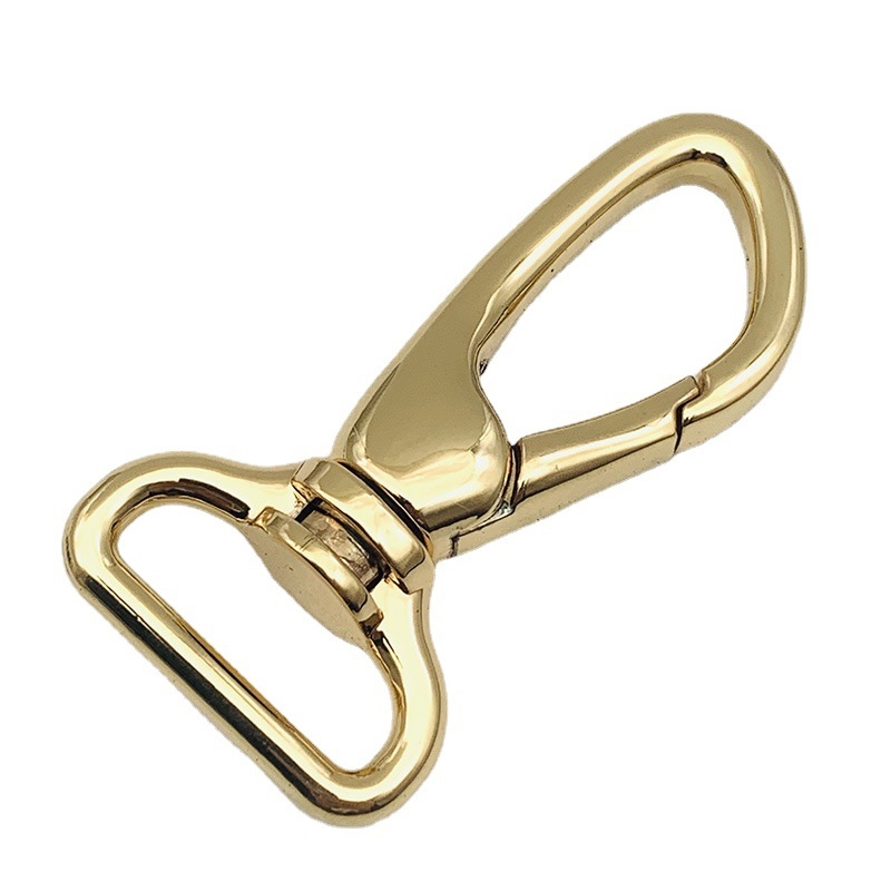 Kuka kopča za kožne torbe s remenom — Broken Copper XBB030, cinkova legura, ručno izrađeno