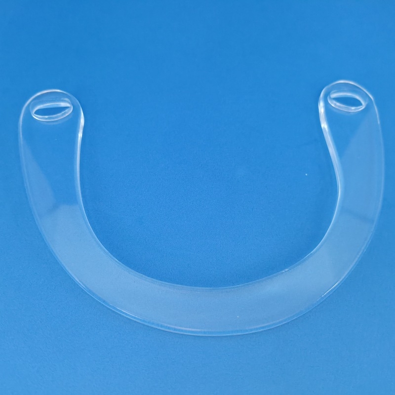 Mâner pentru geantă, în formă de U, transparent, acrilic – Mengmeilin, plastic, Primăvara 2025, reduce povara