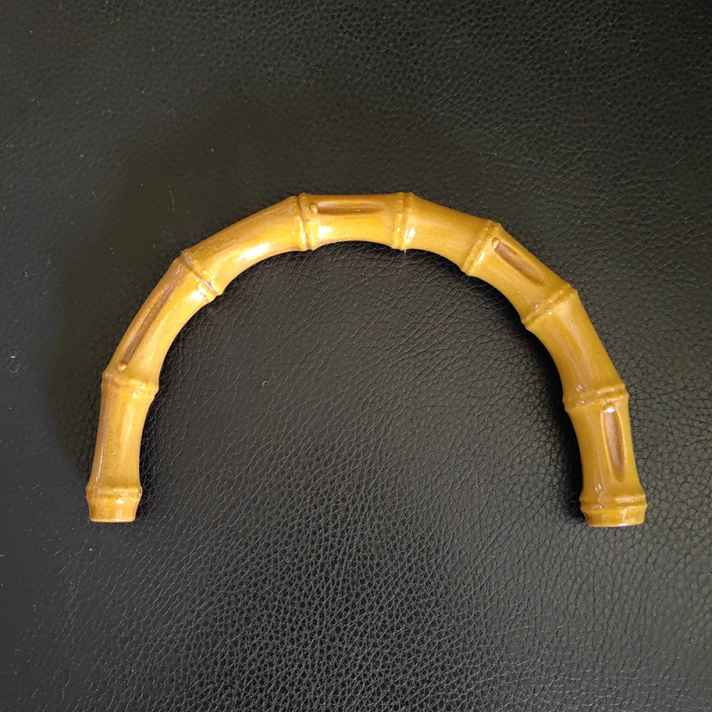 Accesoriu pentru mâner de geantă, imitație bambus, plastic, personalizabil, pentru cutii cadou de hotel și seturi cadou de sărbători – Gemei Crafts