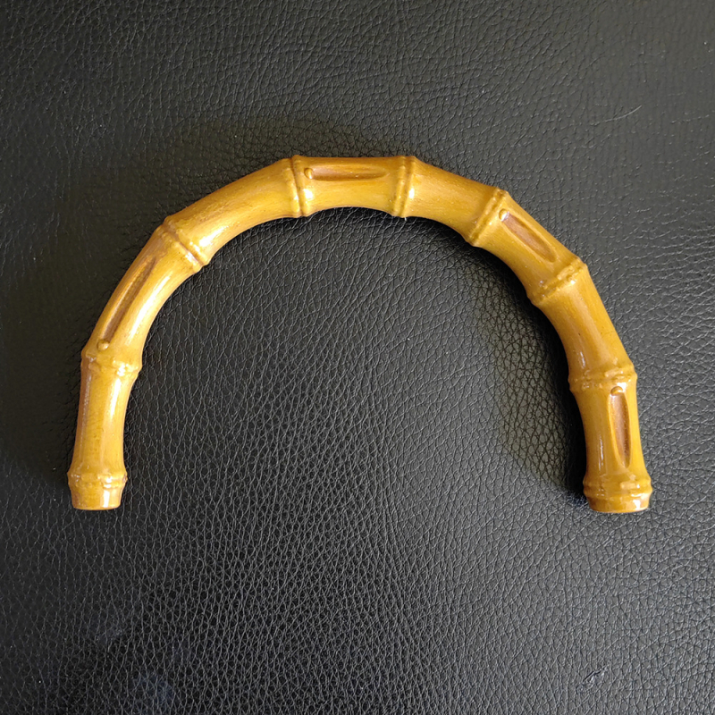 Accesoriu pentru mâner de geantă, imitație bambus, plastic, personalizabil, pentru cutii cadou de hotel și seturi cadou de sărbători – Gemei Crafts