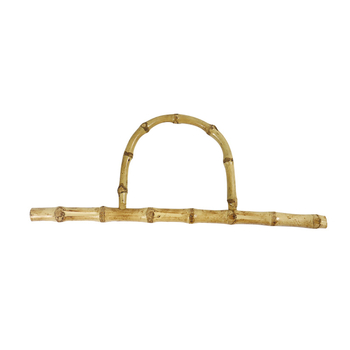 Bambusz kéztartó kiegészítők táskákhoz — bambusz anyag, fonott fogantyú, modern minimalizmus; kategória: bambusz szövés; alkalmas ajándéknak: esküvő, születésnap, diploma