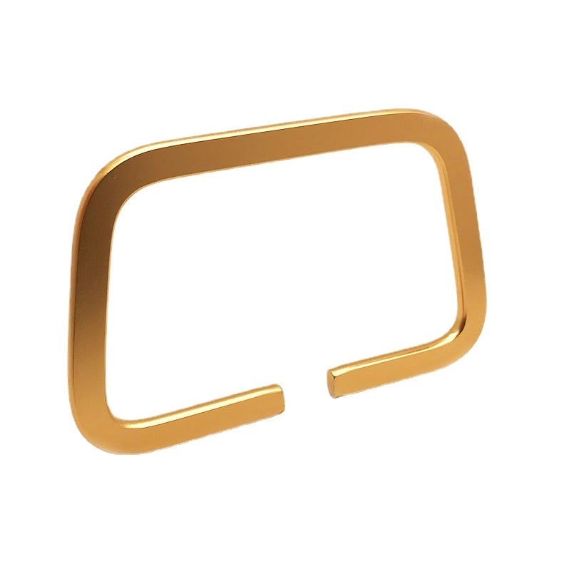 Aluminijska ručka od legure za prtljagu i torbe, model H098, trapezno oblikovana
