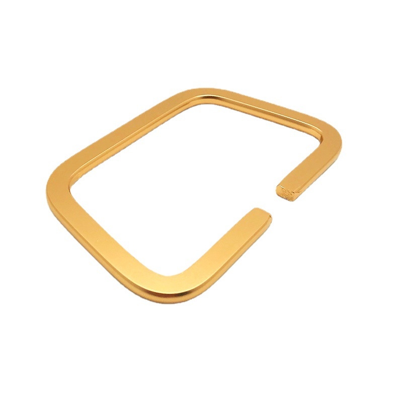 Aluminijska ručka od legure za prtljagu i torbe, model H098, trapezno oblikovana