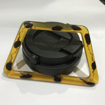 Trapecijska ručka od smole za torbicu — plastični DIY dodatak, smanjenje opterećenja