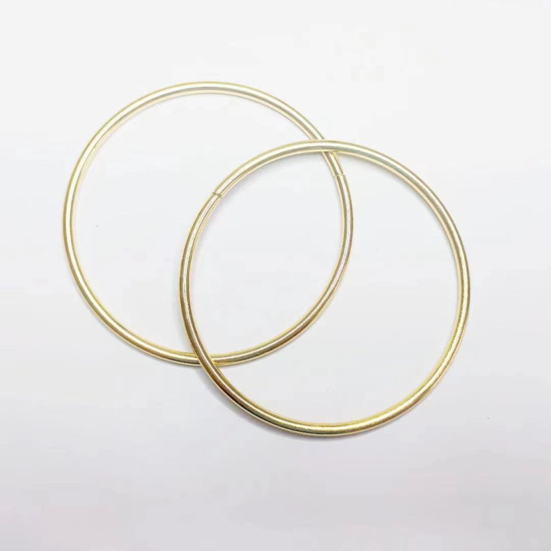 Metalna ručka za torbu - ručno izrađeni DIY pleteni dodatak, Model BP-0081, Autochs, Materijal: Metal
