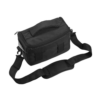 Чанта за камера от найлон за DSLR и безогледални камери, преносима през рамо за снимки на открито, съвместима с Canon, Nikon, Sony и Fuji