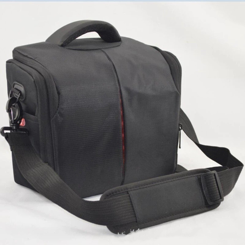 Geantă SLR Cameră - Impermeabilă, Rezistentă la uzură, Anti-furt, Rezistentă la șocuri | Nailon, Brand Chuanqi hunter, Curea cu aer, Captusare poliester-cotton, Compatibilă cu SLR Canon