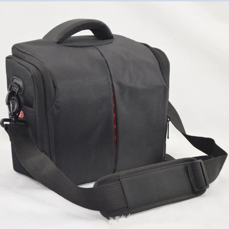 Geantă SLR Cameră - Impermeabilă, Rezistentă la uzură, Anti-furt, Rezistentă la șocuri | Nailon, Brand Chuanqi hunter, Curea cu aer, Captusare poliester-cotton, Compatibilă cu SLR Canon