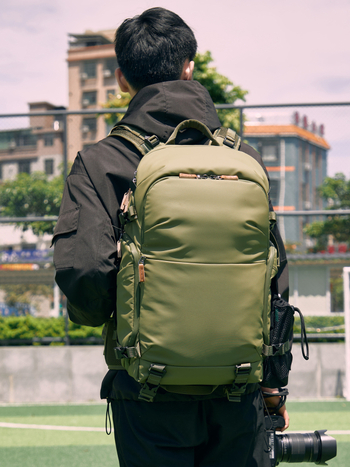 Rucsac pentru Cameră Mirrorless – Rezistent la apă, Capacitate mare, Spate respirabil, Poliester