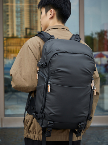 Rucsac pentru Cameră Mirrorless – Rezistent la apă, Capacitate mare, Spate respirabil, Poliester