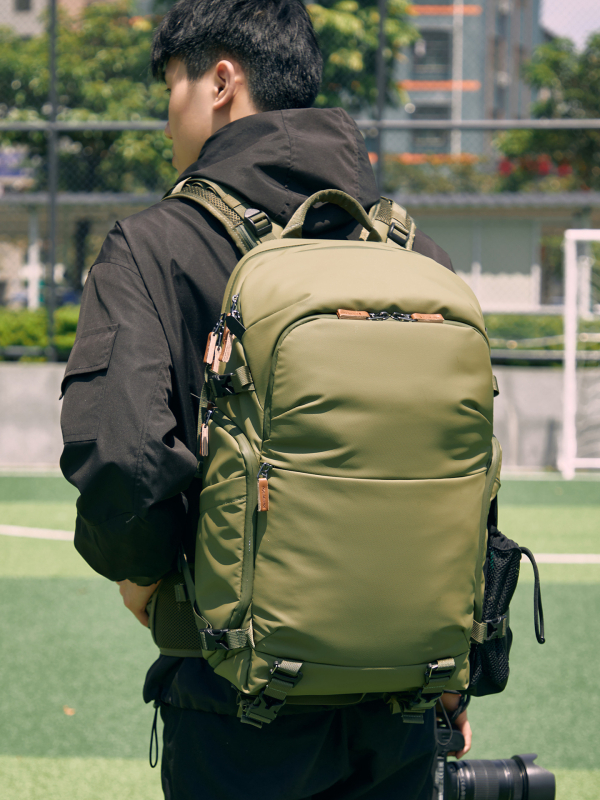 Rucsac pentru Cameră Mirrorless – Rezistent la apă, Capacitate mare, Spate respirabil, Poliester