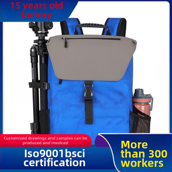 Cofco раница за камера - Oxford платно, водоустойчива, цип за отваряне, полиестерна подплата, двойни презрамки (Autumn 2023)