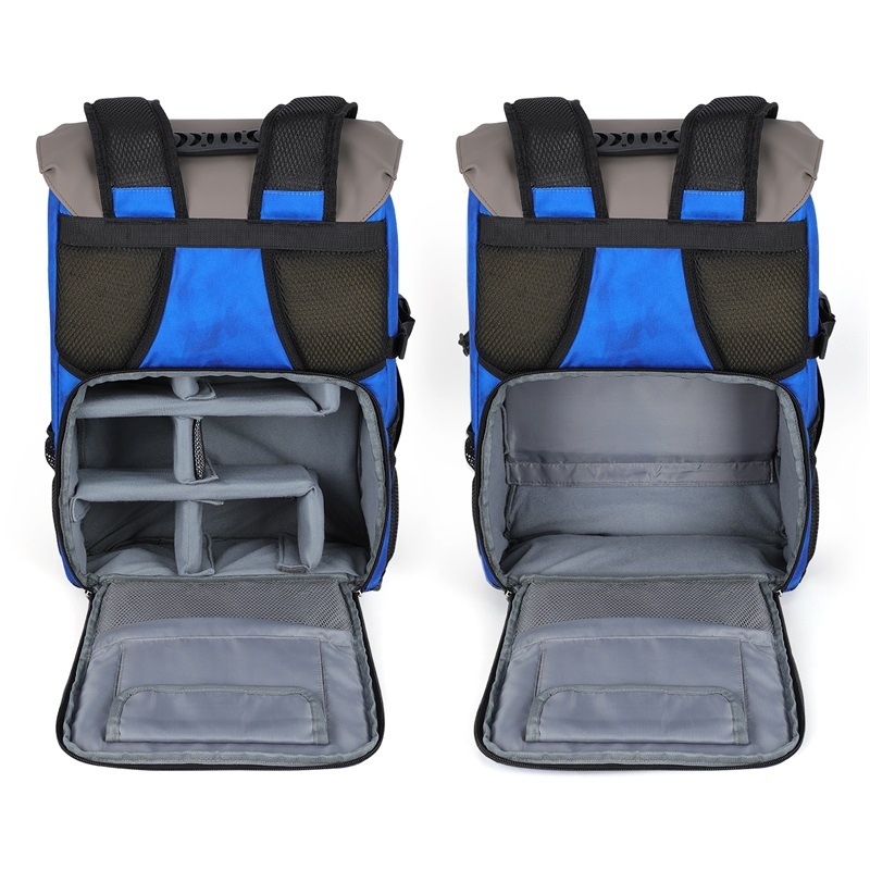 Cofco раница за камера - Oxford платно, водоустойчива, цип за отваряне, полиестерна подплата, двойни презрамки (Autumn 2023)