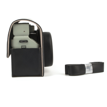 Torba za fotoaparat Fuji Clone W300, PU koža, crossbody dizajn, vodootporna konstrukcija, podstava od pamuka