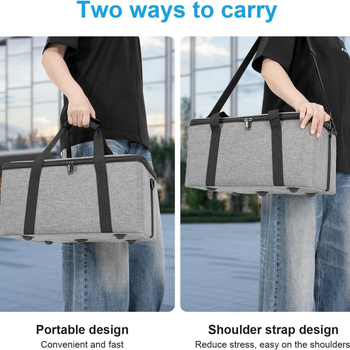 DSLR / Mirrorless fényképezőgép táska vászonból — vízálló, kopásálló, lélegző; zárás cipzár, puha fogantyú, kézitáska stílus, belső rekesz tetővel, logónyomtatás elérhető