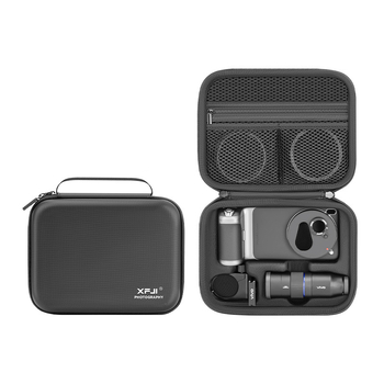 XFJI PU Kamera torba Crossbody za Vivo X200 Ultra Fotografskog seta s Lycra podlogom, zakrivljene naramenice, Unisex, proljeće 2025