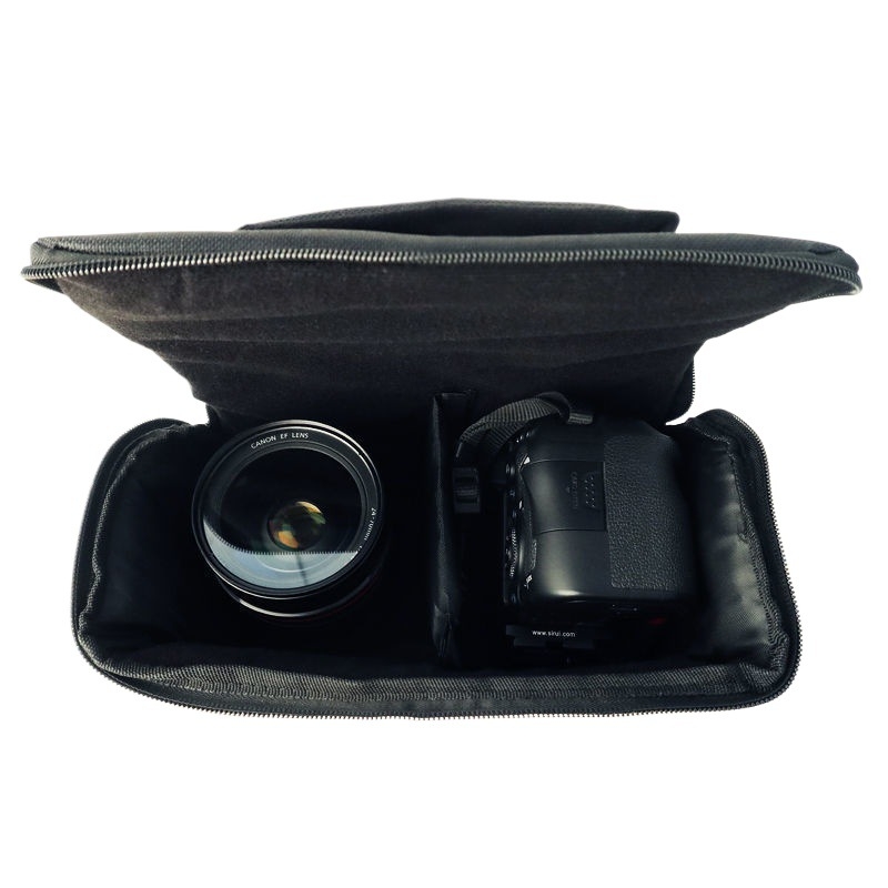 DSLR kamera táska, Corduroy anyagú, hátizsák stílusú, uniszex, otthoni tárolásra