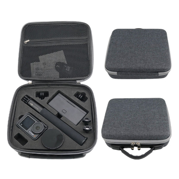 Geantă universală pentru camera de acțiune Action5Pro/Action6 — portabilă, rezistentă la apă, durabilă, cu căptușeală EVA și curea de umăr curbată