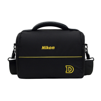 Geantă DSLR cu curea crossbody, din nylon, impermeabilă, căptușeală din poliester, unisex