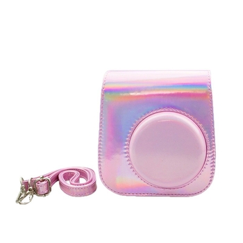 Geantă pentru Cameră Polaroid Instax Mini - Material PU, Captușeală din Flanel, husă de protecție crossbody, Potrivită pentru Mini11, Compatibilă cu Mini12/11/9
