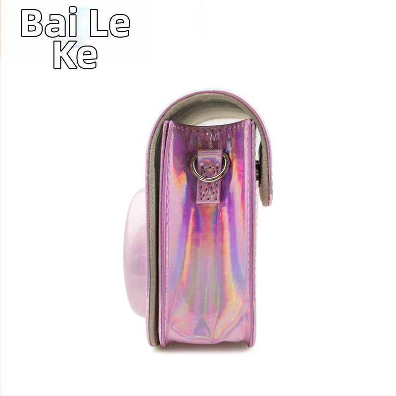 Polaroid Instax Mini taška na fotoaparát - PU materiál, flanelová vnútorná výstelka, crossbody ochranná taška, vhodná pre Mini11, kompatibilná s Mini12/11/9