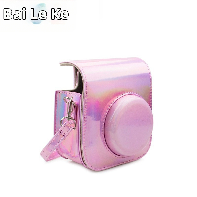 Polaroid Instax Mini taška na fotoaparát - PU materiál, flanelová vnútorná výstelka, crossbody ochranná taška, vhodná pre Mini11, kompatibilná s Mini12/11/9