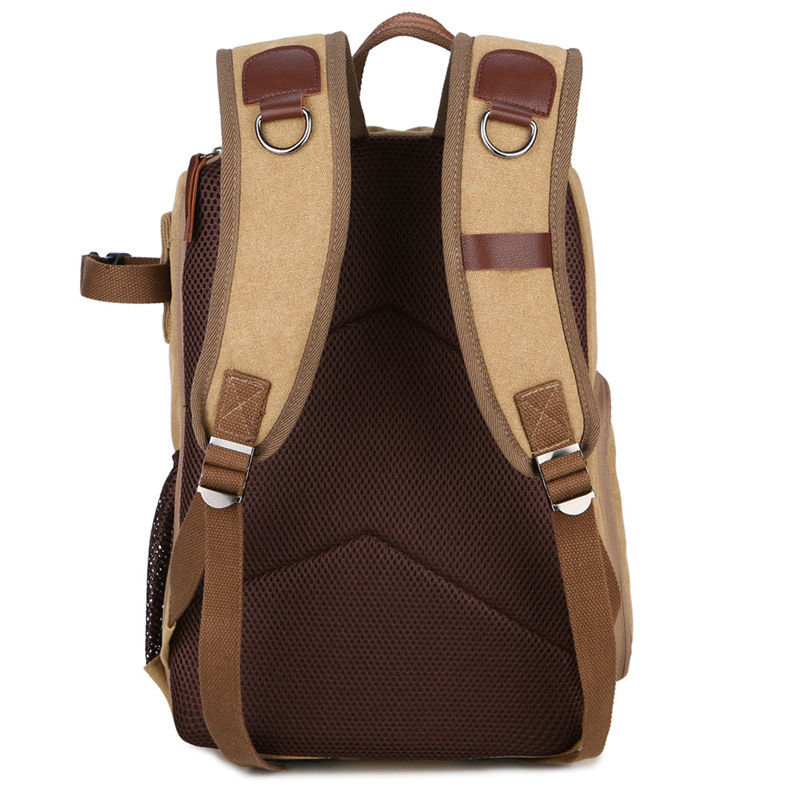 Rucsac FlameHorse pentru cameră SLR din pânză, rezistent la uzură, curea cu pernă de aer