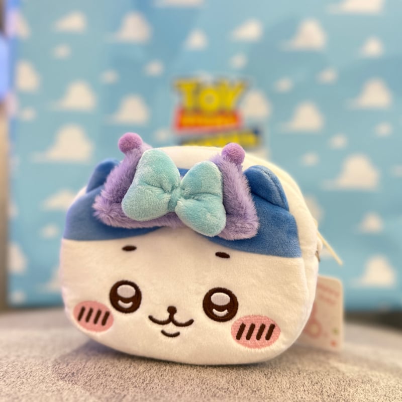 Geantă de cameră Chiikawa din pluș, stil clutch din catifea, pentru camere compacte/micro, toamnă 2024, unisex