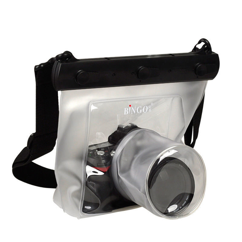 Чанта за DSLR камера, PU материал, ръчна форма, презрамка с въздушна възглавница, Пролет 2025