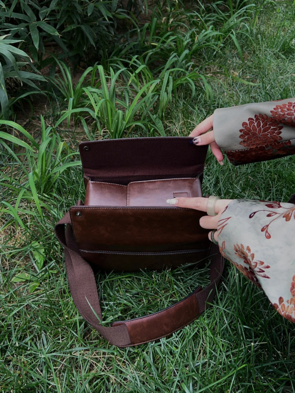 Чанта за безогледална камера за Fuji X-T50, X-T30, X-S10, X-T3 и Canon R50 – PU кожа, кръстосана презрамка, водоустойчива