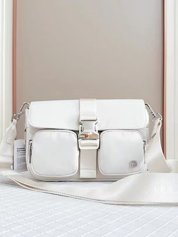 Torba za fotoaparat za bez ogledala kamere s jednom baterijom, vodootporna od najlona, crossbody s zakrivljenim remenima