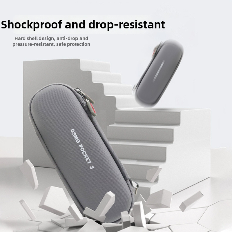 Prenosná kamera Pocket 3 s krytom obrazovky a priestorom na príslušenstvo, podšívka z Lycra, 140 g, model Pocket 3