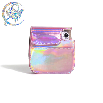 Τσαντα Polaroid για κάμερα – καθολική, PU υλικό, μαγνητικό κούμπωμα, συμβατή με Mini 8/9/11/12, επένδυση από συνθετικό βελούδο μικροϊνών