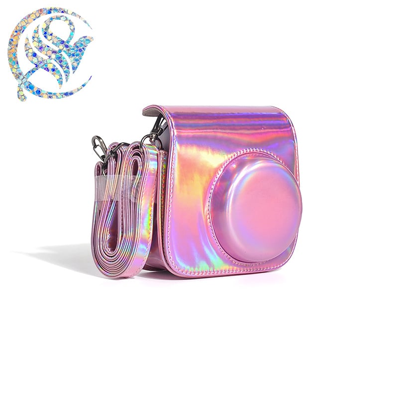 Τσαντα Polaroid για κάμερα – καθολική, PU υλικό, μαγνητικό κούμπωμα, συμβατή με Mini 8/9/11/12, επένδυση από συνθετικό βελούδο μικροϊνών