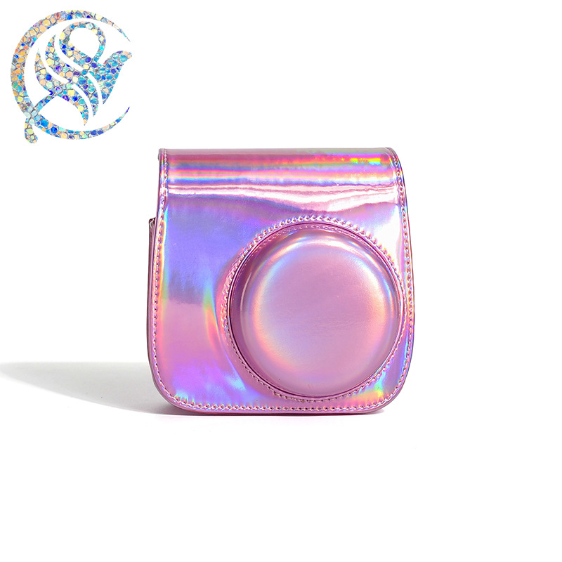 Τσαντα Polaroid για κάμερα – καθολική, PU υλικό, μαγνητικό κούμπωμα, συμβατή με Mini 8/9/11/12, επένδυση από συνθετικό βελούδο μικροϊνών