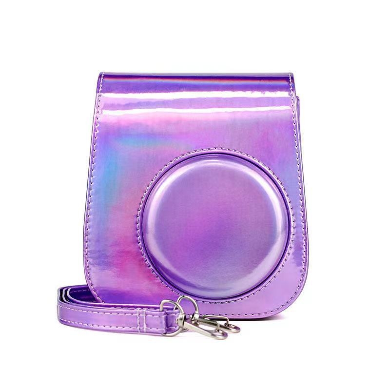 Τσαντα Polaroid για κάμερα – καθολική, PU υλικό, μαγνητικό κούμπωμα, συμβατή με Mini 8/9/11/12, επένδυση από συνθετικό βελούδο μικροϊνών