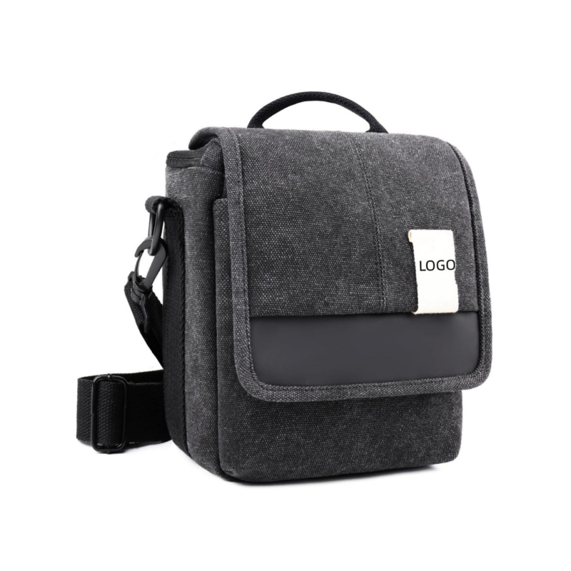 Τσάντα καμβά για mirrorless κάμερα, ώμου, αστικός μινιμαλισμός, ιμάντας με μαξιλαράκι αέρα, επένδυση πολυεστέρα