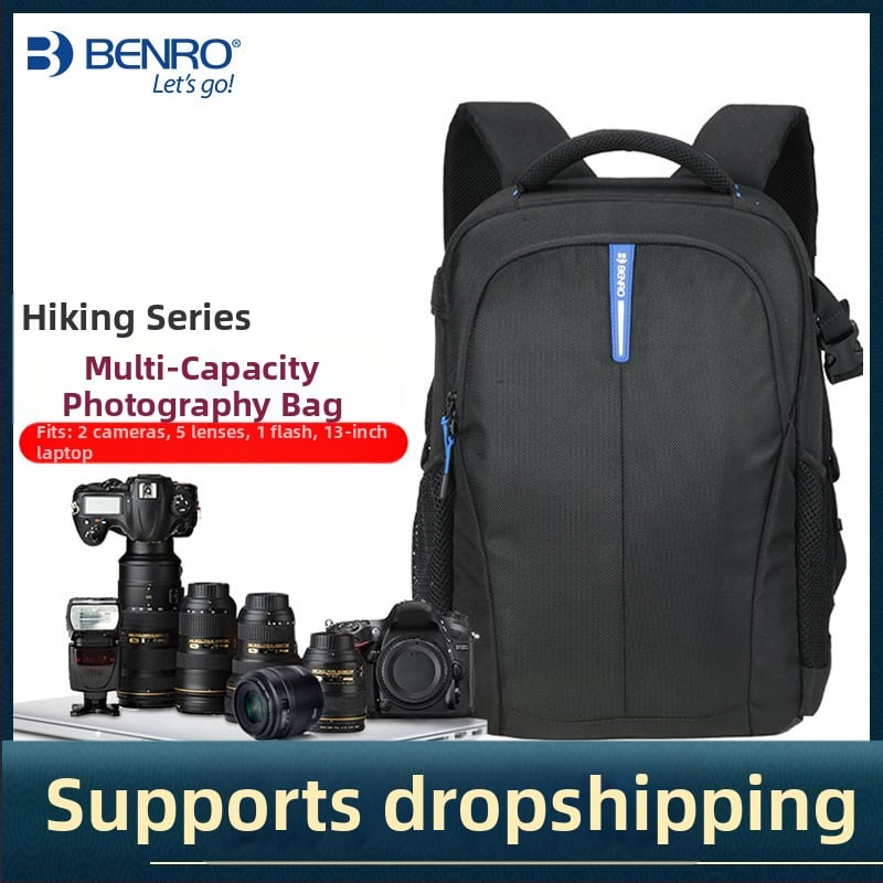 Benro DSLR túrahátizsák - könnyű, professzionális fotóeszközökhöz használható táska, nagy kapacitással