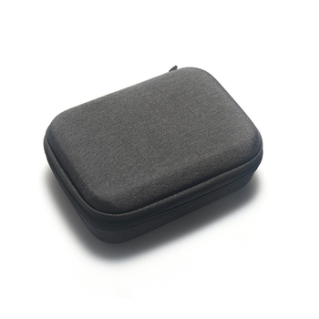 Action-kamera keményfedelű táska EVA+Canvas külsővel | univerzális illeszkedés, szürke fleece belső, súly 129,4 g, tartalmaz tároló táskát és 2 memória-kártya tároló dobozt