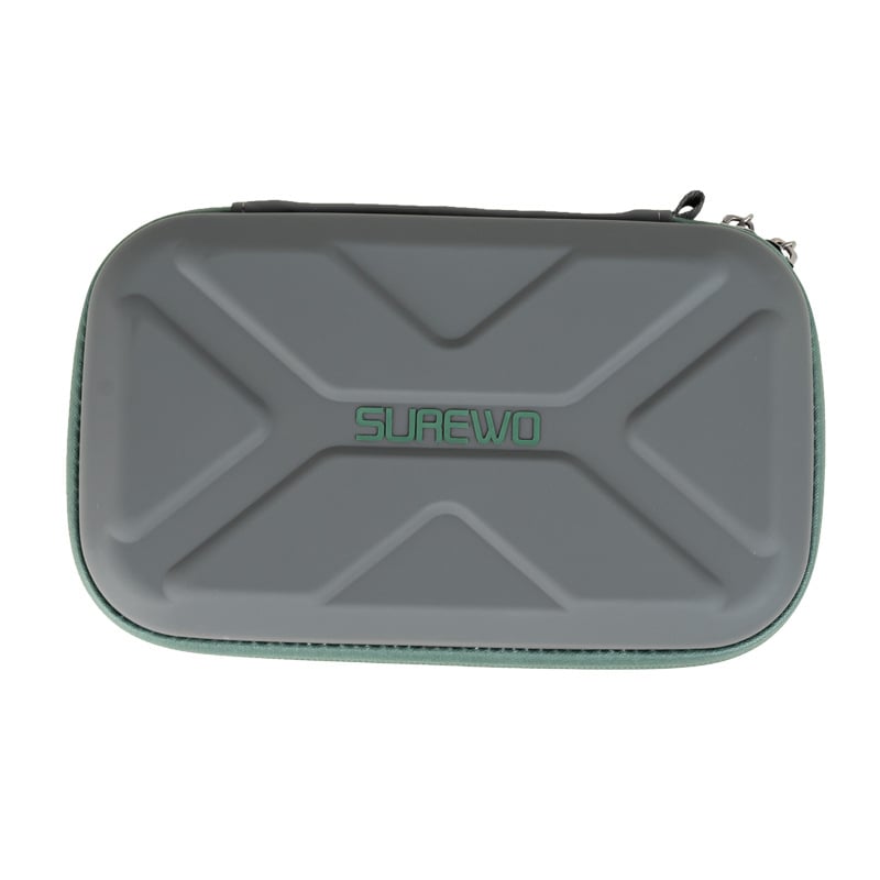 Surewo Kültéri vízálló tároló táska DJI Pocket3/2-höz, váll- és kézi pánttal, PU-szivacs belsővel, tömeg 280 g