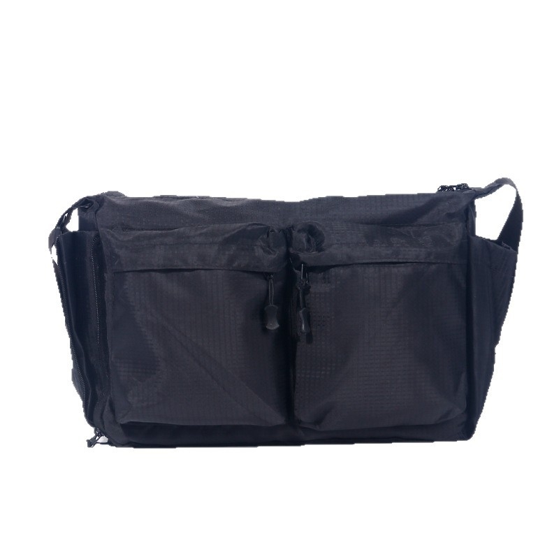 Nagy kapacitású, multifunkcionális vállkamera táska Canon/Nikon SLR-hez – nylon külső, poliészter bélés