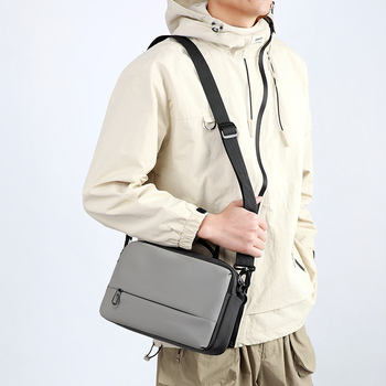 Muška crossbody torba u stilu street fashion, Oxford tkanina, otporna na habanje, pogodno za 8-inčni prijenosnik