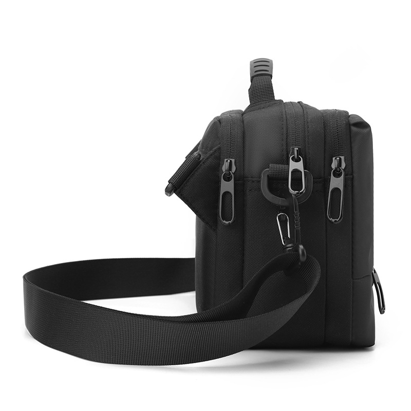 Muška crossbody torba u stilu street fashion, Oxford tkanina, otporna na habanje, pogodno za 8-inčni prijenosnik