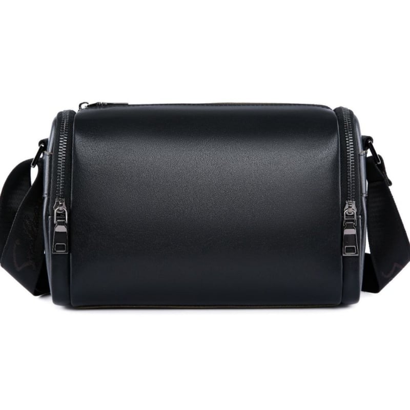 Muška kožna crossbody torba velikog kapaciteta, prvi sloj teleće kože, gradski jednostavan stil