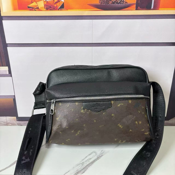 Muška crossbody torba — street fashion stil, PU koža, uzorak s slovima, poliester podstava, proljeće 2025
