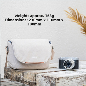 Taška na fotoaparát – plátenná ramenná taška, unisex, jar 2025